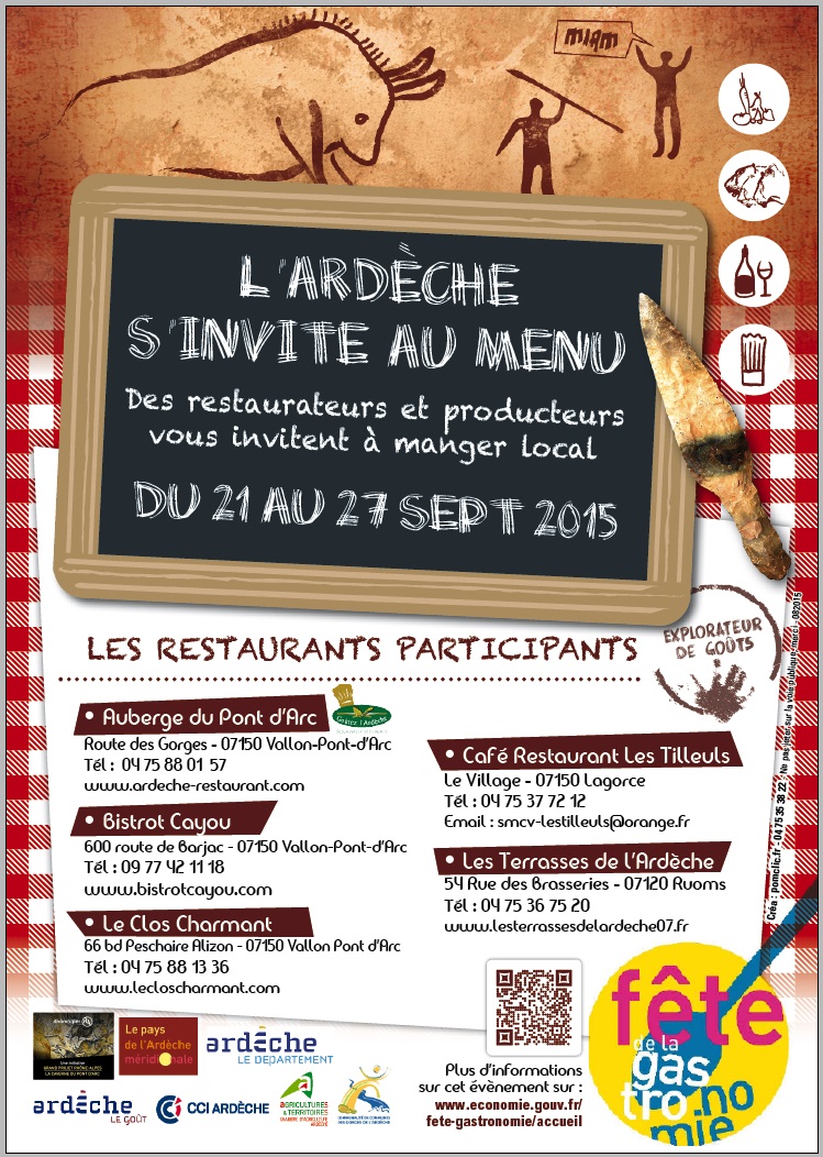 L'Ardèche s'invite au menu septembre